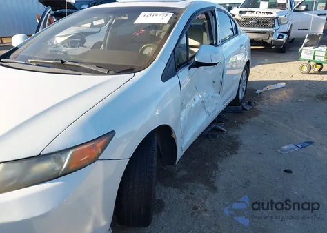 2012 Honda Civic Ex z USA, uszkodzony, nr VIN 19XFB2F85CE093588